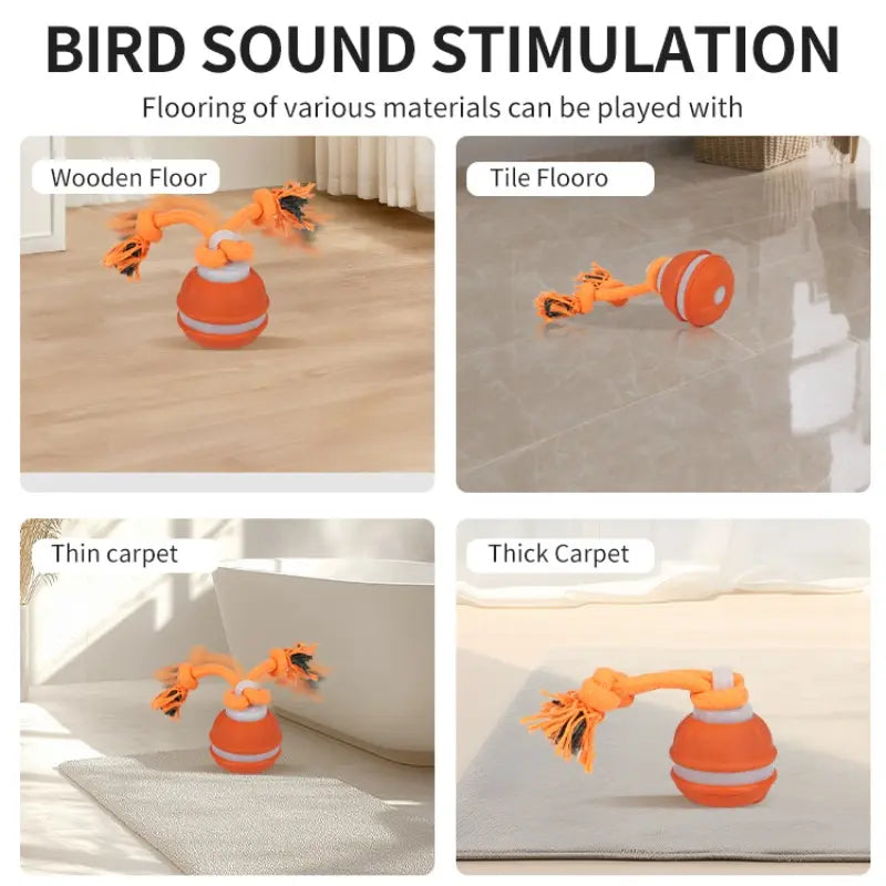 Smart Rolling Ball Toy for Dogs - Electric Interactive Training Ball for Indoor Use, Durable and Bite-Resistant Design for Enhanced Pet Stimulation and Boredom Relief